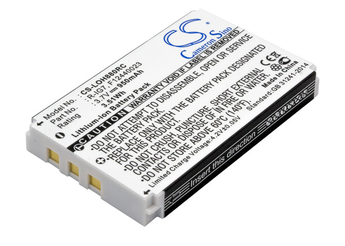 Logitech: Batteri till Logitech Harmony Remote 720 mfl - Batterikungen