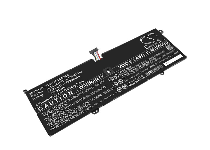 Batteri till Lenovo Yoga C940-14IIL mfl - 7.650 mAh