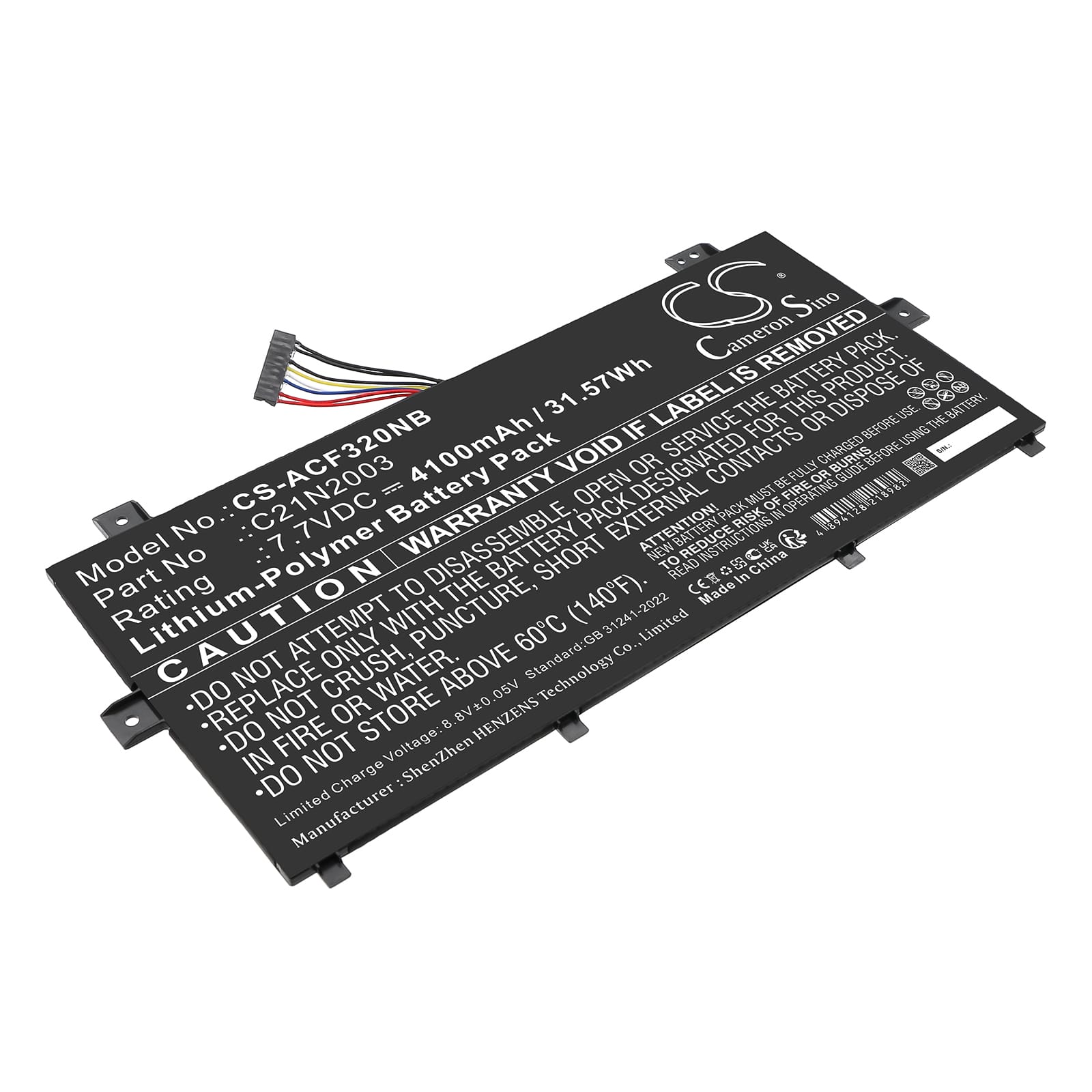 Batteri till Asus C235VA mfl - 4.100 mAh