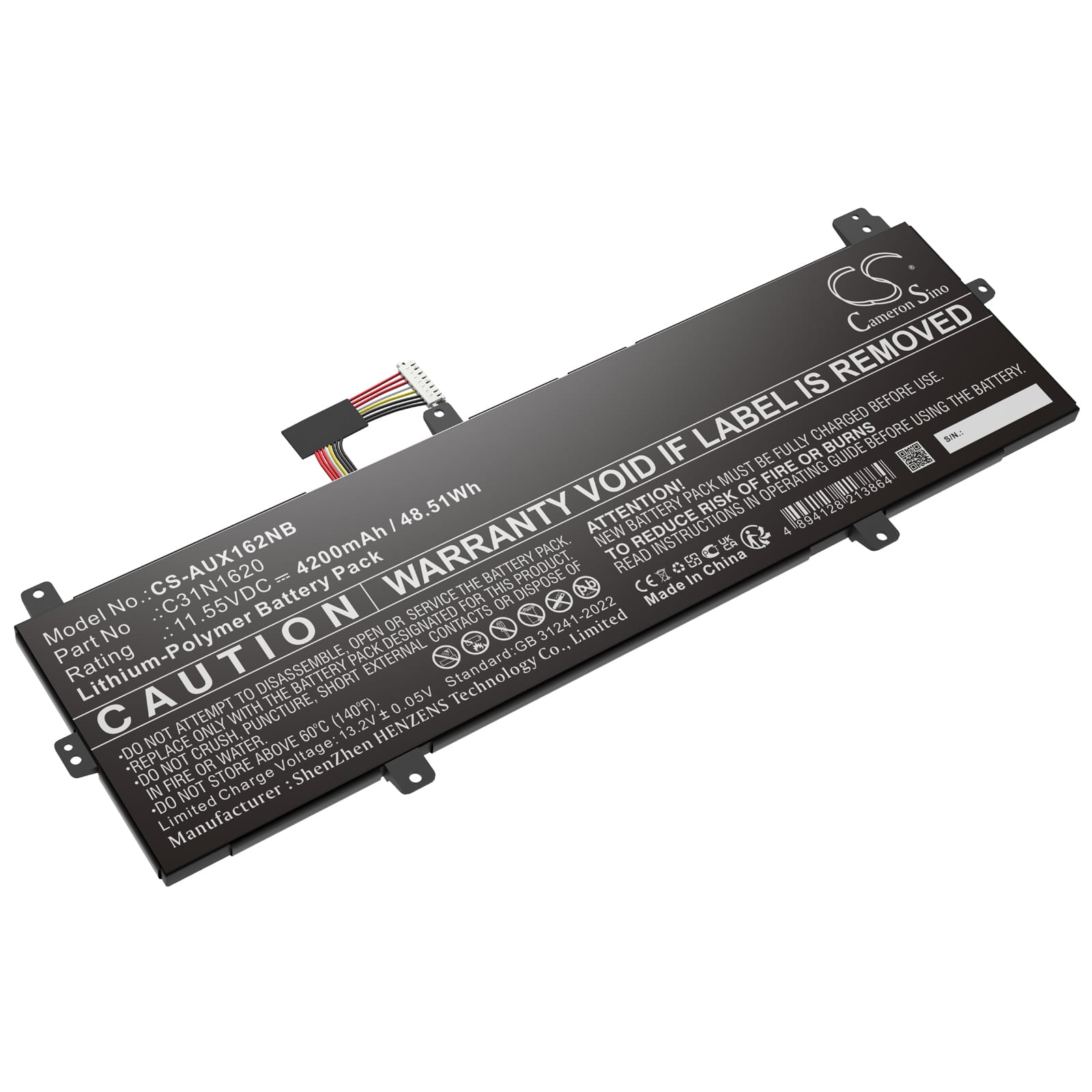 Batteri till Asus BX430 mfl - 4.200 mAh