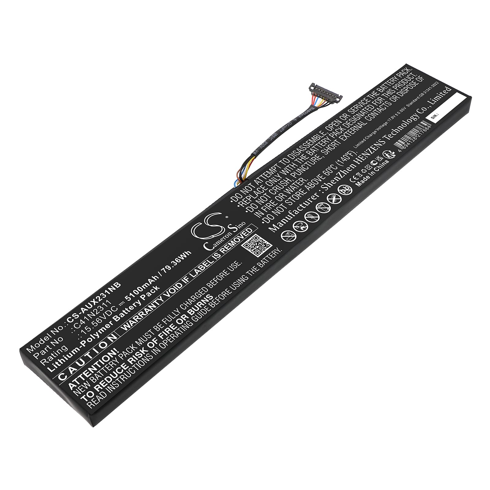 Batteri till Asus ROG Ally X - 5.100 mAh
