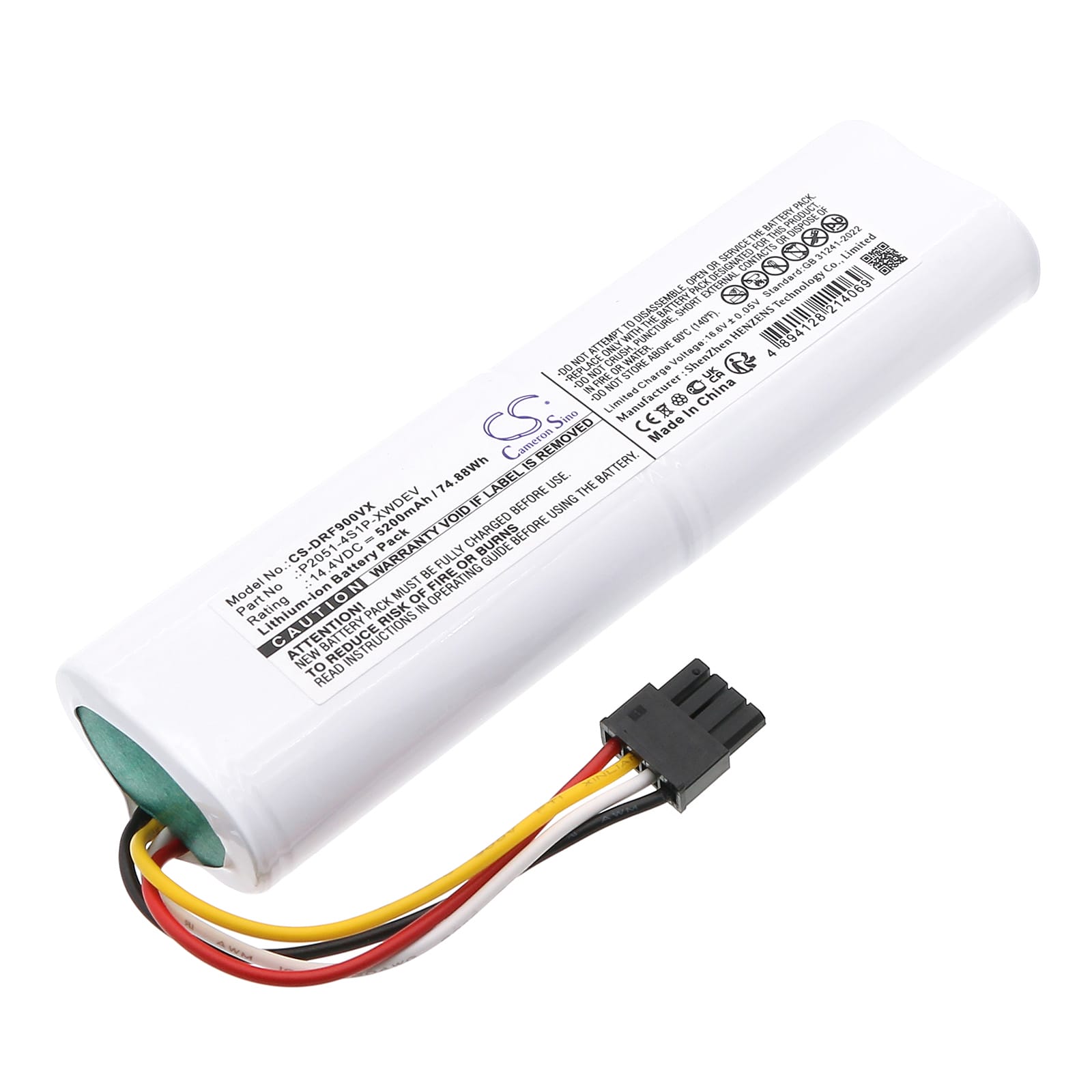 Batteri till Dreame D9 Plus mfl - 2.600 mAh