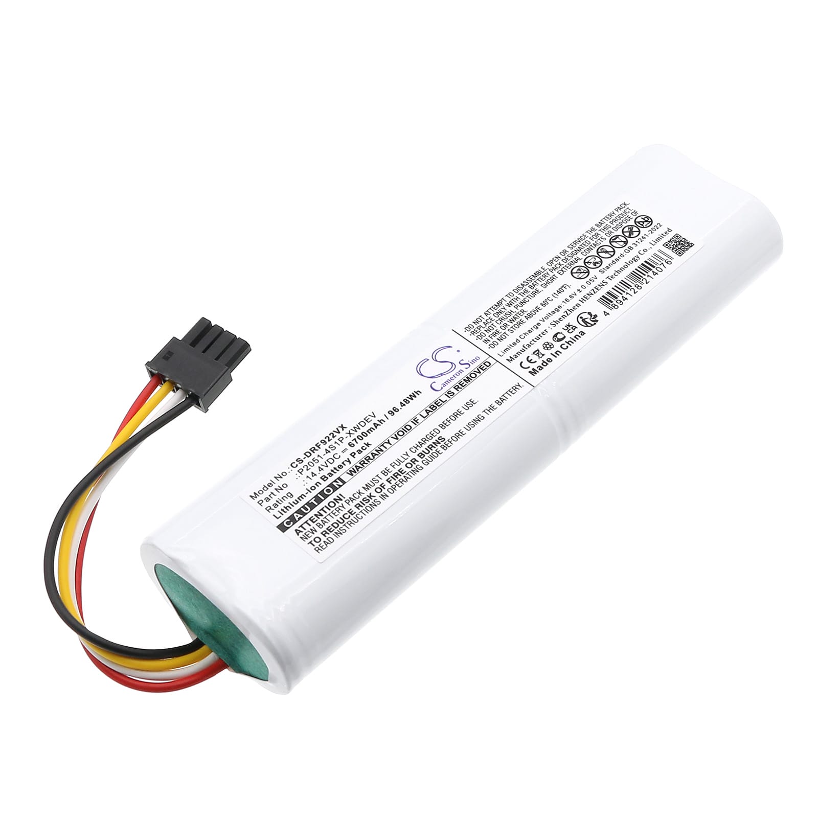 Batteri till Dreame D9 Plus mfl - 3.350 mAh