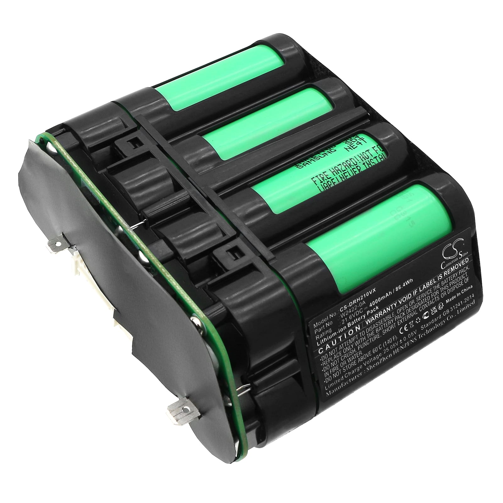 Batteri till Dreame H20 ULTRA mfl - 4.000 mAh