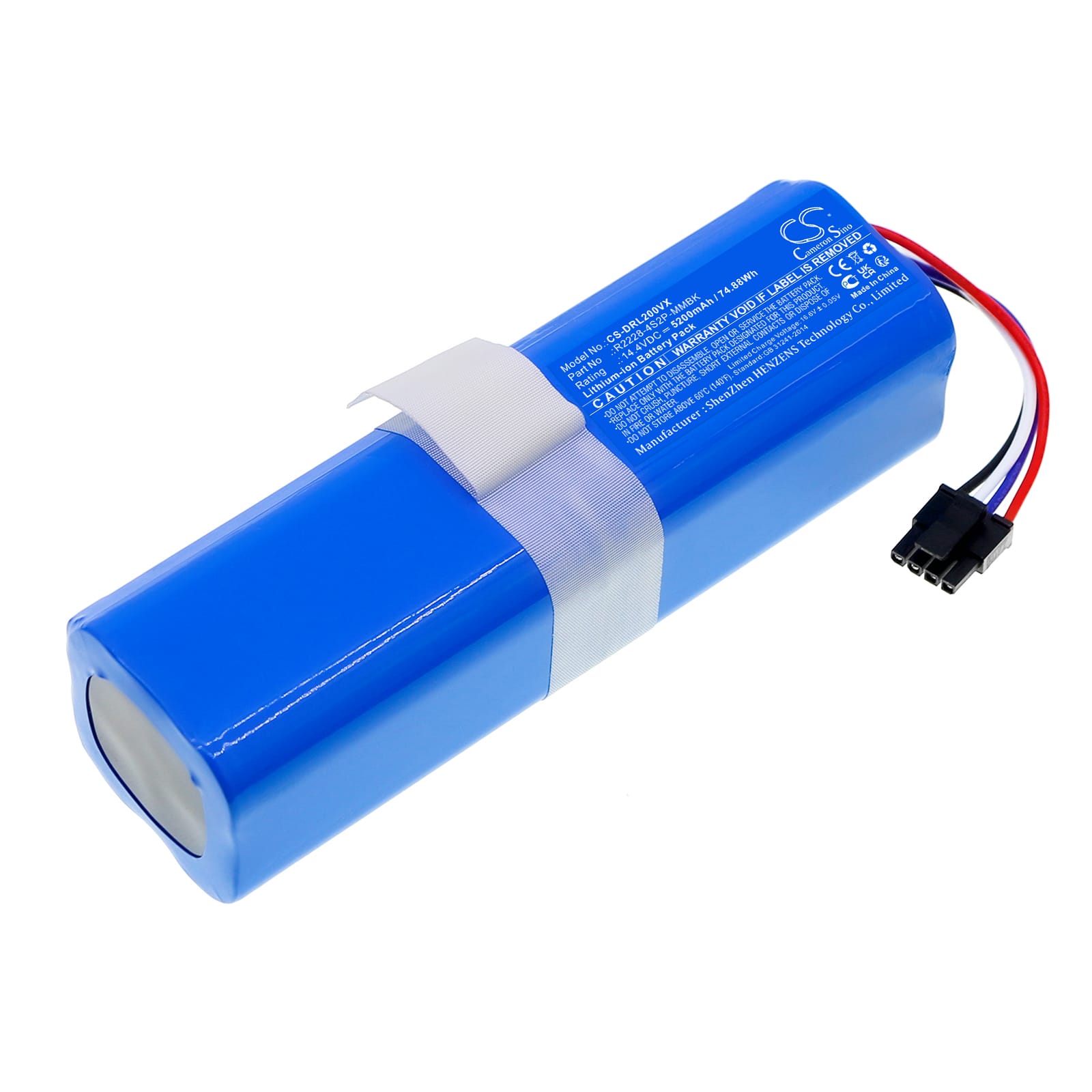 Batteri till Dreame Bot L10s Ultra Gen2 mfl - 5.200 mAh
