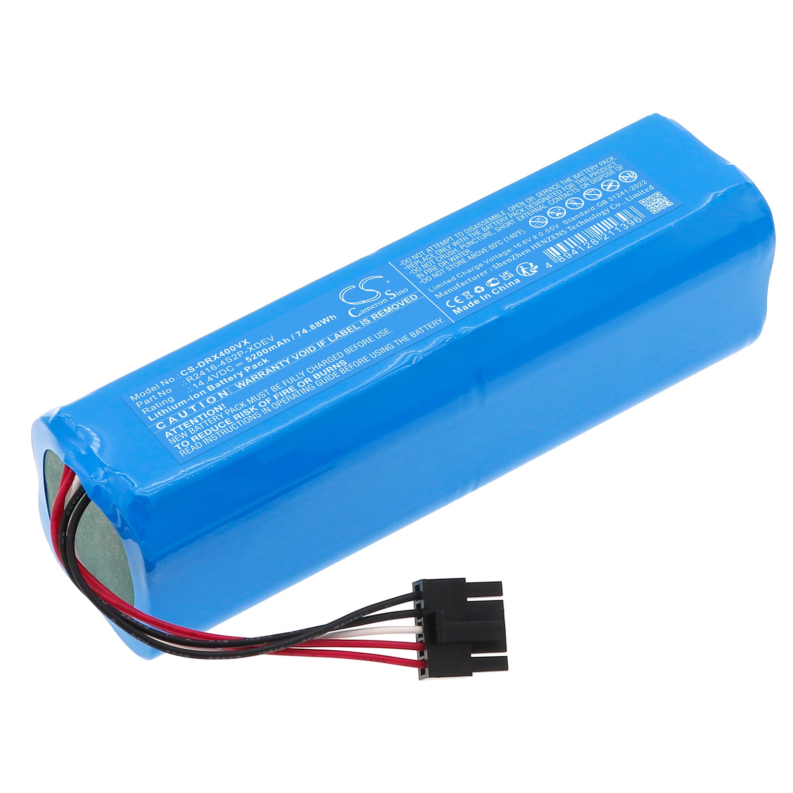 Batteri till Dreame X40 Master mfl - 5.200 mAh