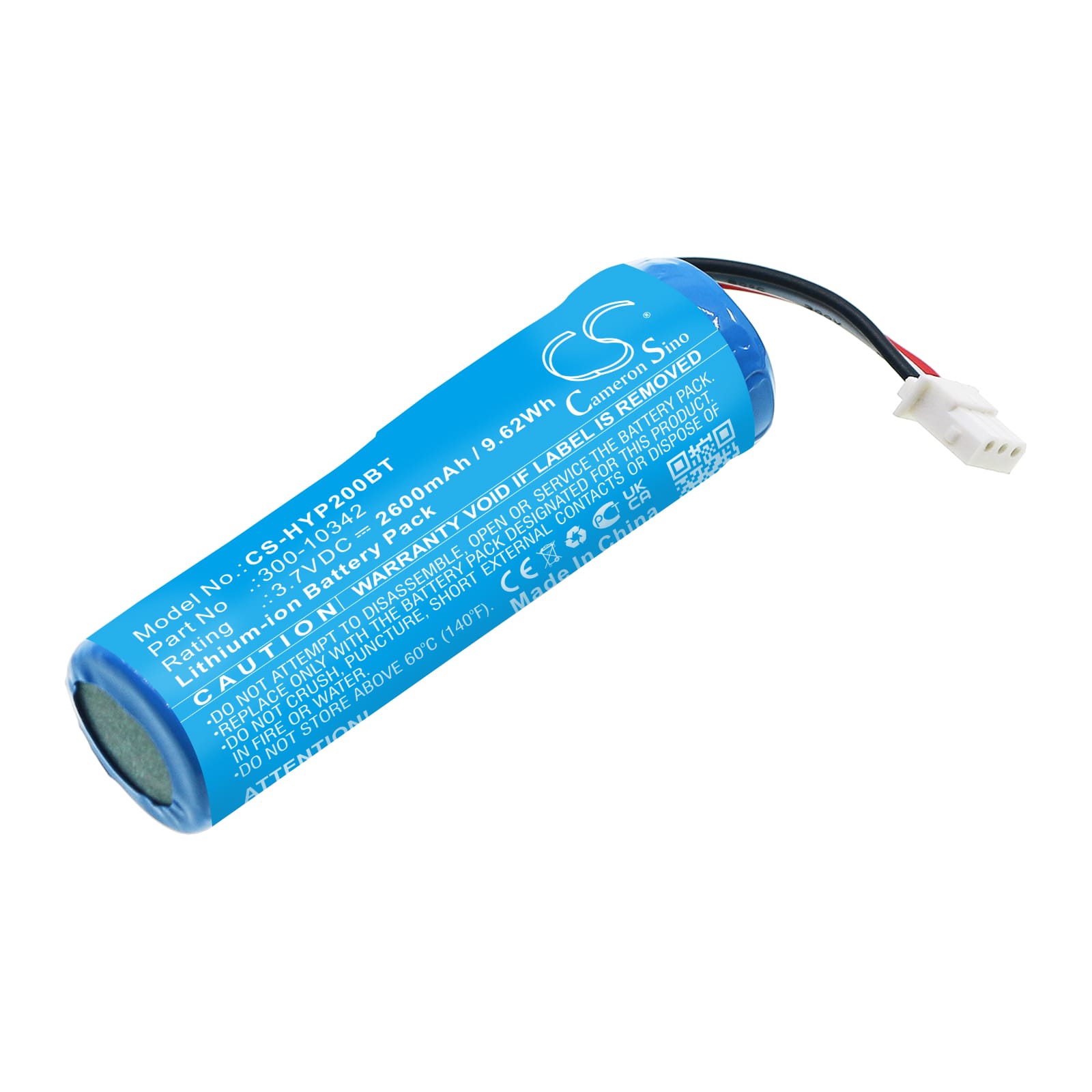 Batteri till Honeywell Home PROSIXC2W mfl - 2.600 mAh