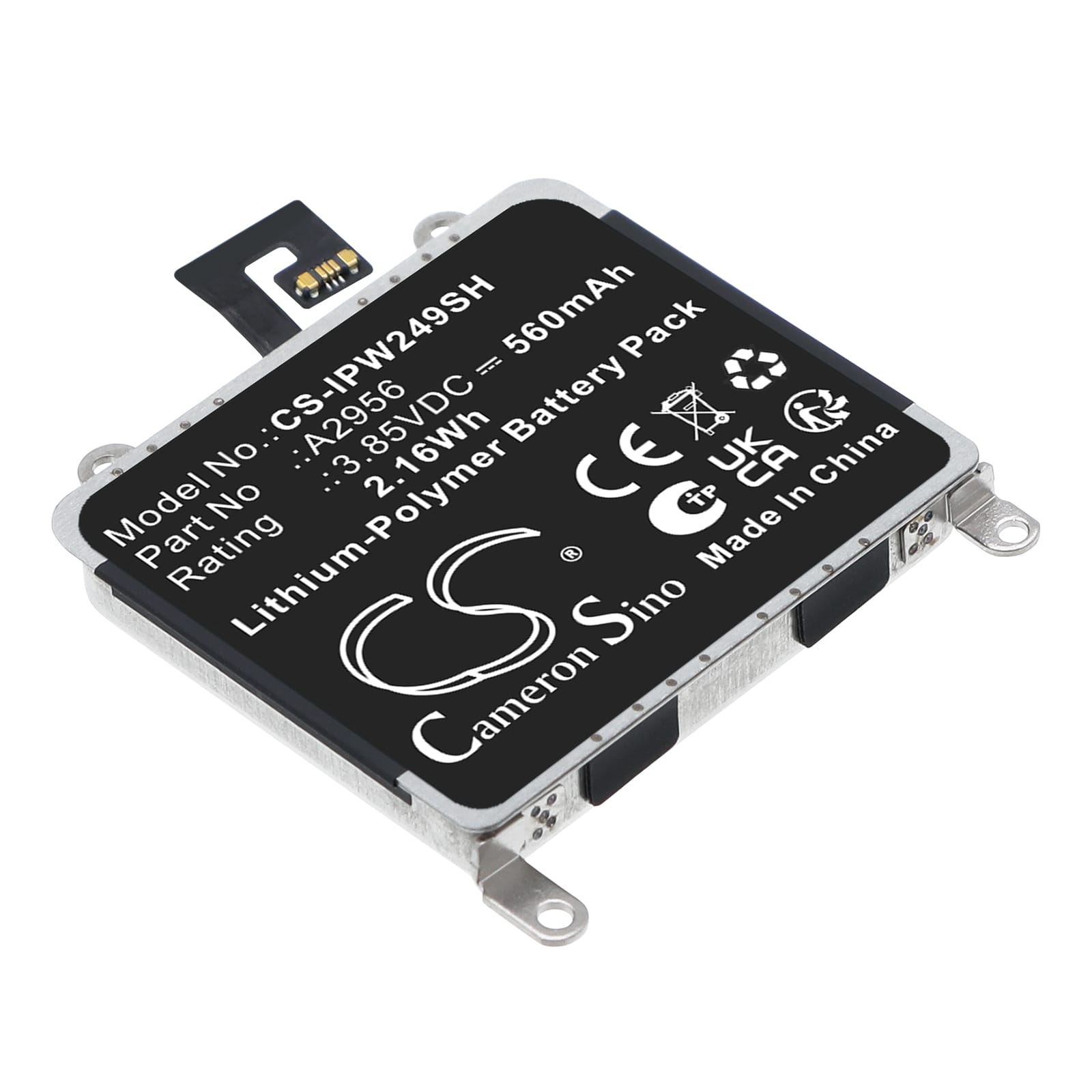 Batteri till Apple Watch Ultra 2 mfl - 560 mAh