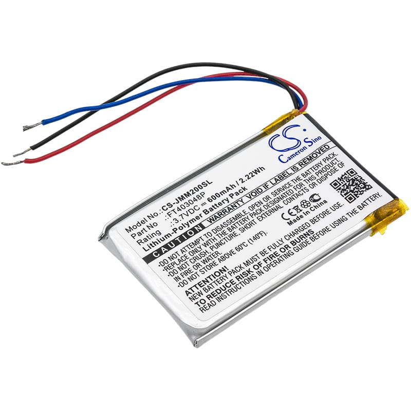 Batteri till JBL Clip mfl - 600 mAh