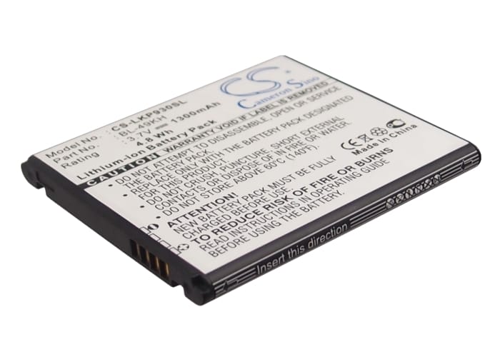 Batteri till LG LU6200 mfl - 1.300 mAh