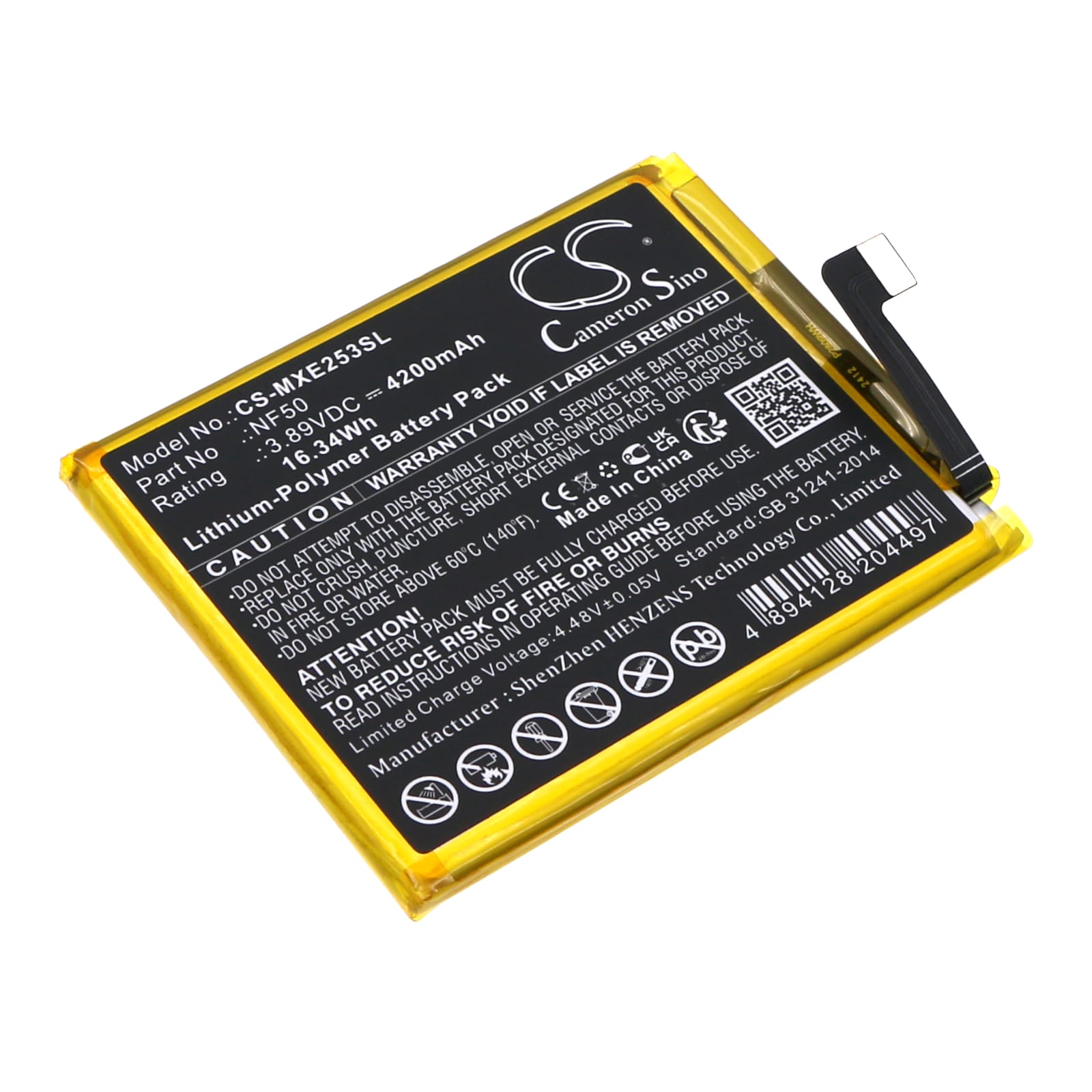 Batteri till Motorola Egde 2022 mfl - 4.200 mAh
