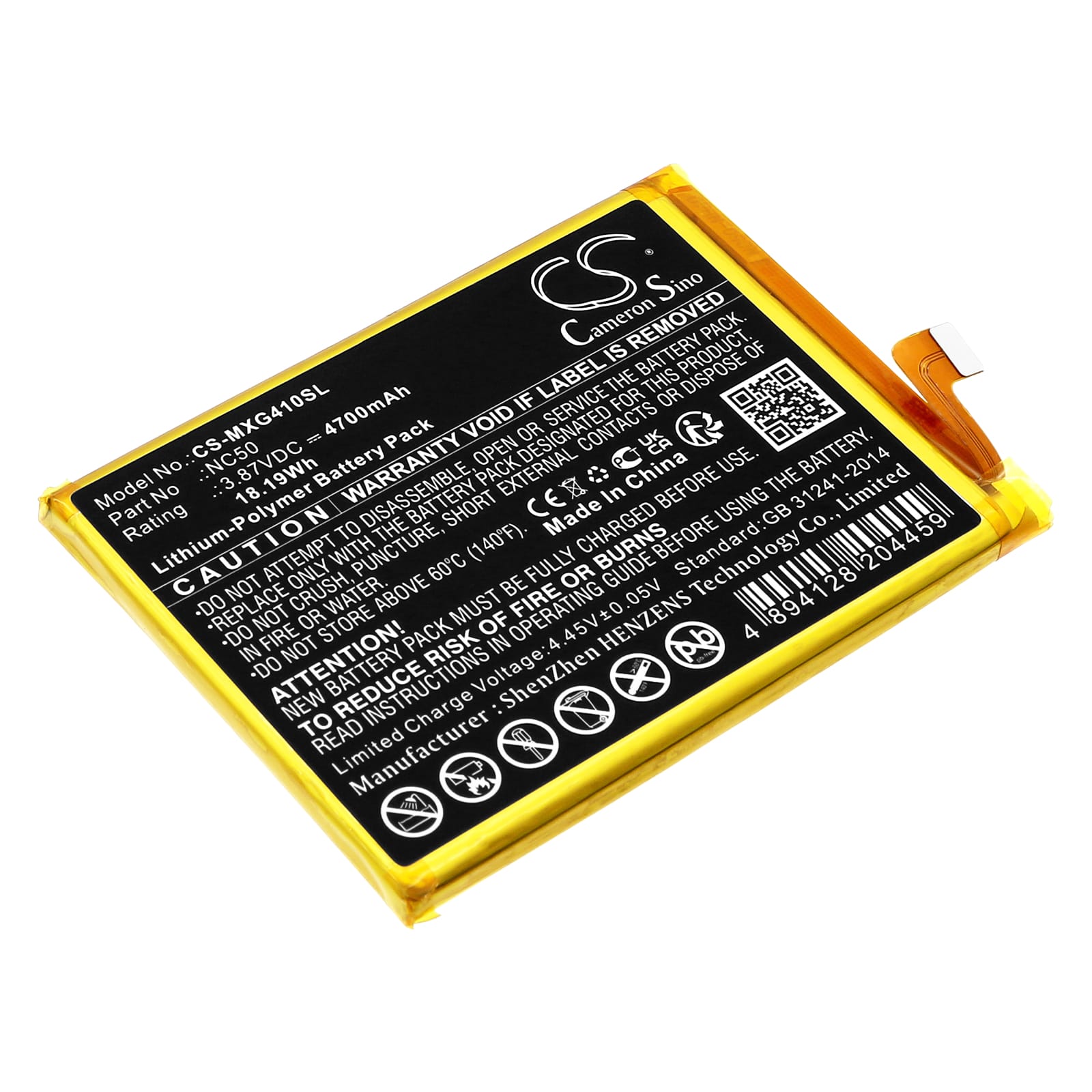 Batteri till Motorola Moto G41 mfl - 4.700 mAh