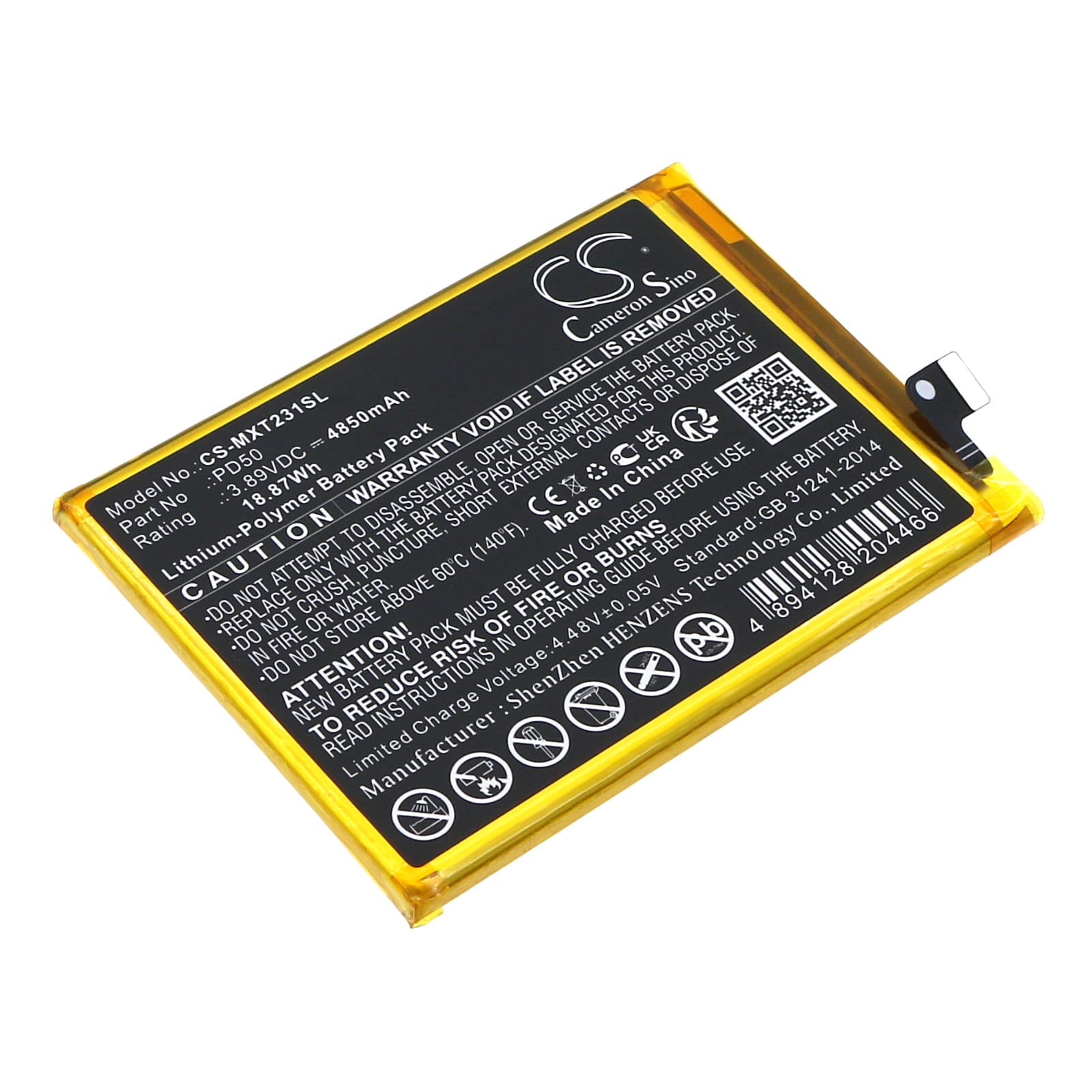 Batteri till Motorola Moto G Power 5G mfl - 4.850 mAh