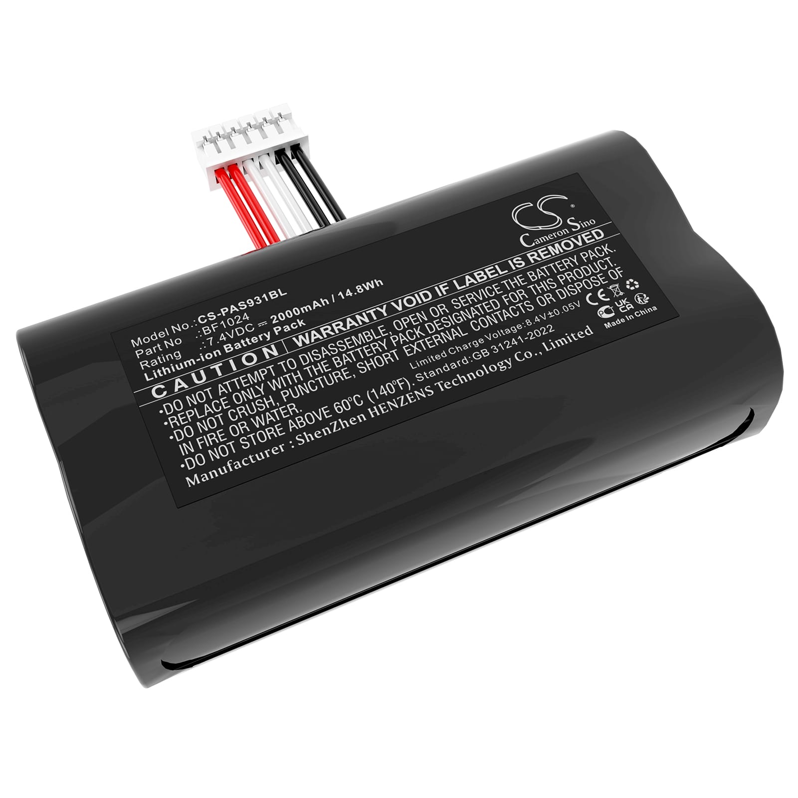 Batteri till Pax A910 - 2.000 mAh