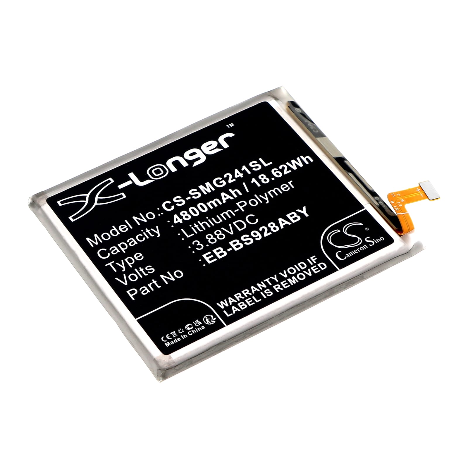 Batteri till Samsung Galaxy S24 Ultra mfl - 4.800 mAh