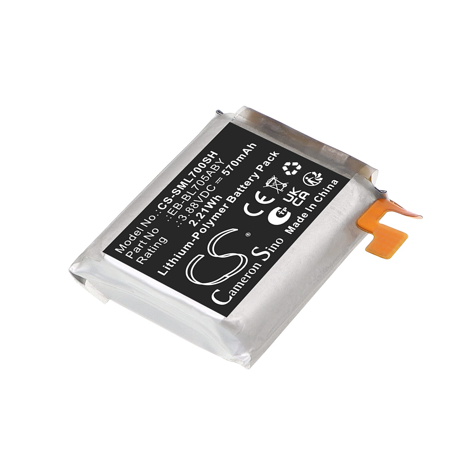 Batteri till Samsung Galaxy Watch 7 Ultra 47mm mfl - 570 mAh