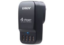 4 portars USB portabel laddstation