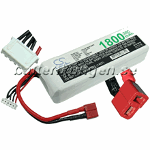 LiPo 4 cell - 14.8 V - 1.800 mAh
