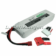 LiPo 4 cell - 14.8 V - 4.000 mAh