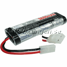 RC Batteri - 7.2 V - 3.600 mAh