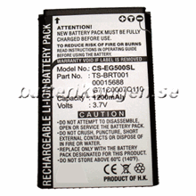 Batteri till Toshiba Portege G500