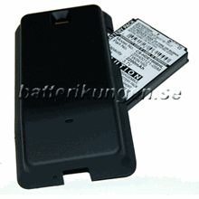 Batteri till Google G3 - 2.200 mAh - Svart
