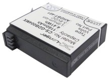 Batteri till GoPro Hero 4 mfl - 1.160 mAh