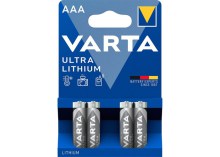 Varta Lithium AAA - 4 pack - 1.5V