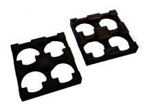 Hållare 2x2 - 18650